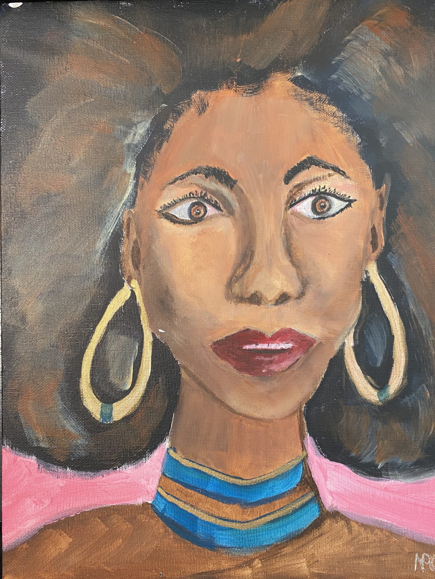 Say What? Original artwork by Naomi Cooper (ArtbyNPC