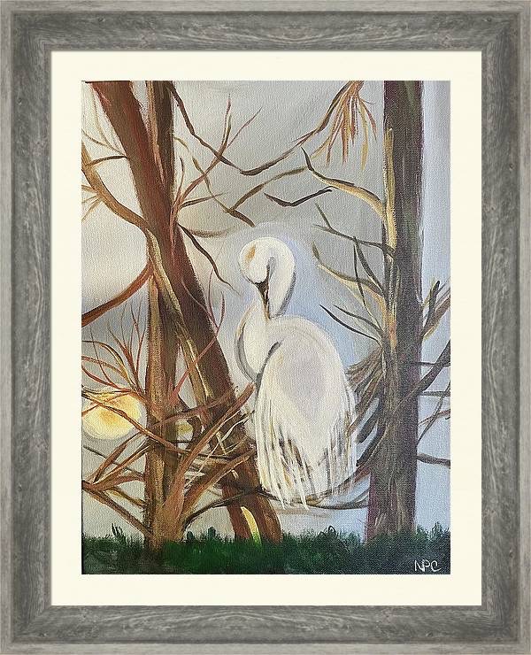 Egret at Rest